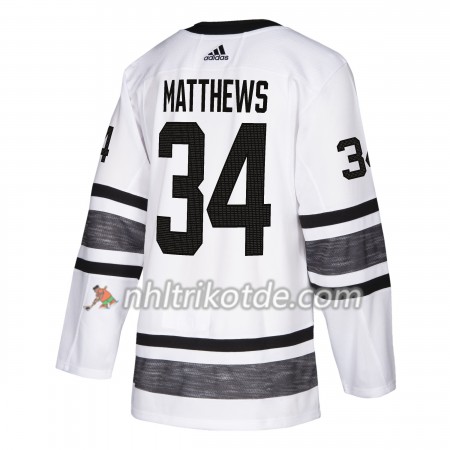 Toronto Maple Leafs Trikot Auston Matthews 34 2019 All-Star Adidas Weiß Authentic - Herren